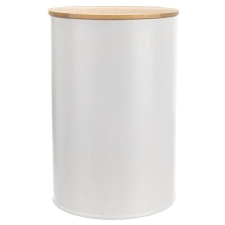 Orion Dóza plech/bambus pr. 9,5 cm WHITELINE papírárú, csomagoló és tárolóeszköz