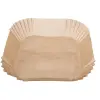 Orion Forrólevegős sütőbe sütőforma 15,5 × 15,5 / 21 × 21 cm papír, 100 darab