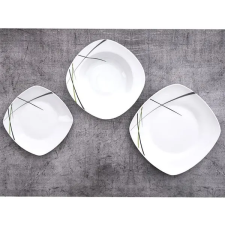 Orion Green porcelán étkészlet, 18 db konyhai eszköz