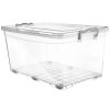 Orion műanyag tárolódoboz kerekekkel, téglalap, 30 l