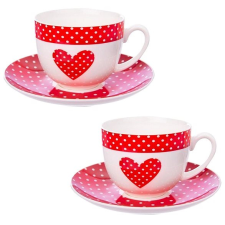 Orion Porcelán csésze + csészealj, 0,28 l, 2 db ajándéktárgy