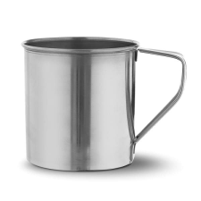Orion Rozsdamentes acél bögre 9 cm átmérő 0,45 l bögrék, csészék