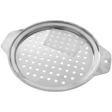 Orion rozsdamentes nokedliszaggató + UH spatula edény