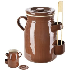 Orion Savanyító edény + csipesz 2,5 l ZELÁK konyhai eszköz