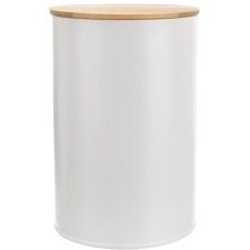 Orion Whiteline Tárolóedény, fém/bambusz, 11 cm átmérőjű papírárú, csomagoló és tárolóeszköz