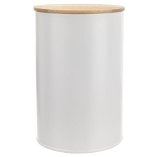  Orion Whiteline Tárolóedény, fém/bambusz, 9,5 cm átmérőjű (127539) uzsonnás doboz