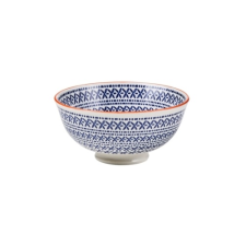 ORNAMENTS ORNAMENTS tálka kék/piros 240ml konyhai eszköz