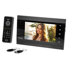 ORNO Video kaputelefon szett, beépített proximity jeladóval, kódzárral kaputelefon