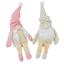  Orrmanó lógólábú textil 24cm dekorációs kellék