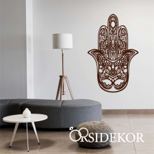 OrsiDekor Buddha kéz faldísz-falikép fából grafika, keretezett kép