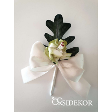 OrsiDekor Esküvői bokréta kitűző, greenery kitűző