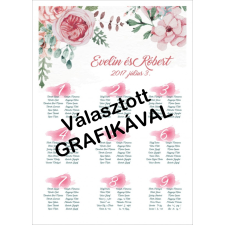 OrsiDekor Esküvői ültetési rend - tervezési díj nélkül dekorációs kellék