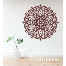 OrsiDekor Kör mandala falikép fából grafika, keretezett kép