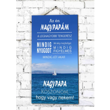 OrsiDekor MATRÓZ NAGYPAPÁM Ajándék tábla dekorációs kellék