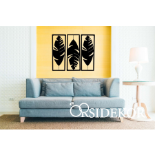 OrsiDekor Tollas falikép fából 1 db grafika, keretezett kép