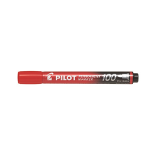 ORTHEX Alkoholos marker PILOT 100 kerek piros filctoll, marker
