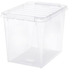 ORTHEX Classic tárolódoboz, fehér csatok, 52 l bútor