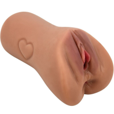  ŐRÜLT BIKA - SKARLÁTVÖRÖS VAGINA ÉS ÁNUSZ DESIGN SZÍVHÚSSAL maszturbátor