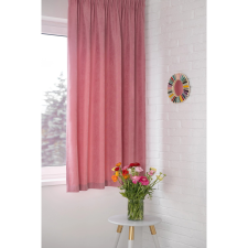  Oscar készfüggöny rózsaszín dekor 140 cm x 175 cm lakástextília