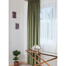  Oscar készfüggöny zöld dekor 140 cm x 250 cm lakástextília