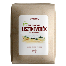 Ősi gabona lisztkeverék, kövesmalmi teljes őrlésű 1kg BIO reform élelmiszer