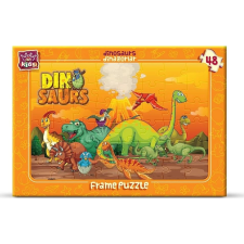Őskori dinoszauruszok puzzle gyerekeknek 48 db puzzle, kirakós
