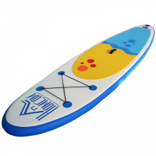 Osoam SUP felnőtt Stand Up Paddle felfújható deszka készlet 305x76x10 cm Stand Up Board evezővel kék-fehér sup
