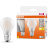 Osram 2db LED izzó E27 A60 7W = 60W 806lm 2700K 300° izzószál OSRAM