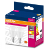 Osram 2PAK LED izzó E14 P45 7W = 60W 806lm 3000K Meleg 200° OSRAM ÉRTÉK