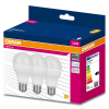 Osram 3PAK LED izzó E27 A60 19W = 150W 2452lm 6500K hideg 200° OSRAM ÉRTÉK
