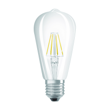Osram 40 non-dim 4W E27 LED Star Edison Üveg - Meleg fehér izzó