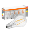 Osram 5dbLED izzó E27 A60 7W = 60W 806lm 2700K 300° izzószál OSRAM