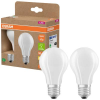 OSRAM HOMELIGHTING 4099854253560 LED EEK A (A - G) E27 Izzólámpa forma 5 W = 75 W Melegfehér (Ø x Ma) 60 mm x 60 mm 2 db (4099854253560)
