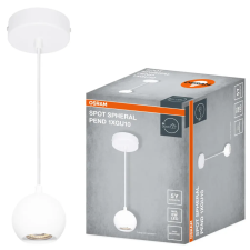 Osram Lampa Wisząca Sufitowa Zwis Reflektor GU10 Biała SPHERAL Osram világítás