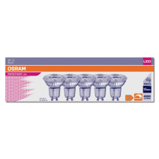 Osram LED fényforrás GU10 4.5W Par 16 5 db (4058075608276) (o4058075608276) izzó