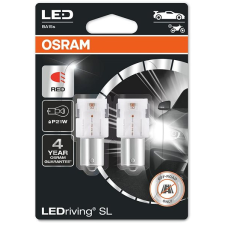 Osram LEDriving SL P21W piros 12V, 2 db a csomagban autóalkatrész