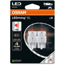 Osram LEDriving SL, W21/5W, Red, 12V, 2pcs (7515DRP-2BL) autóalkatrész