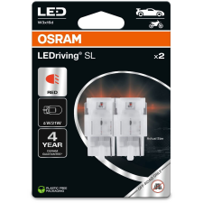 Osram LEDriving SL W21W piros 12V, 2 db a csomagban (7505DRP-2BL) autóalkatrész