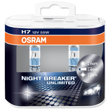 Osram Night Breaker 220 H7 12V 55W Halogén Izzók (2 db) autóalkatrész