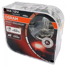  OSRAM Night Breaker Silver +100% izzó pár - H4 - 60/55W - 12V - H4 autó izzó, izzókészlet