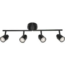 Osram Primal LED szpotlámpa, falra szerelhető, forgatható, 4xGU10, fekete (4099854587405) világítás