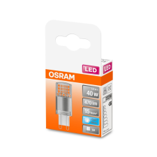  OSRAM Star 230V LED kapszula, átlátszó búra, 3,8W 470lm 4000K G9, átlagos élettartam: 15000 óra, fényszín: hideg fehér LED ST PIN 230V 40 CL 3.8W 4000K G9 ( 4058075432420 ) izzó