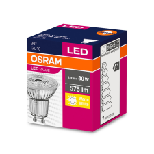 Osram Value LED PAR16 spot izzó GU10 6,9 W melegfehér izzó