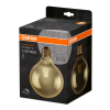 OSRAM Vintage dimmelhető LED globe, átlátszó üveg búra, 7W 725lm 2500K E27, átlagos élettartam: 15000 óra, fényszín: meleg fehér LED VINTAGE CL GLOBE DIM 55 FIL 7W 2500K E27 ( 4058075808997 )