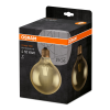  OSRAM Vintage LED globe, átlátszó üveg búra, 7W 725lm 2500K E27, átlagos élettartam: 15000 óra, fényszín: meleg fehér LED VINTAGE CL GLOBE 55 FIL 7W 2500K E27 ( 4058075809406 )