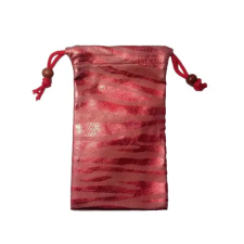  Összehúzós tok, kígyó mintás álló, piros tok és táska