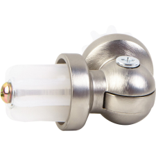  Összekötő elem függönyrudakhoz 19 mm matt ezüst karnis, függönyrúd