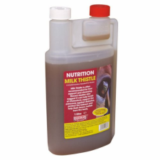  Őszbogáncs (Máriatövis) tinktúra ‘Milk Thistle’ – Gyógynövényi oldat a májműködés támogatására 1 liter lovaknak lófelszerelés