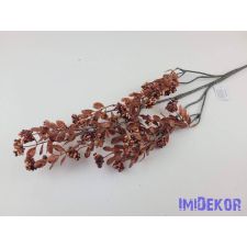  Őszi hamvas leveles-bogyós ág 90cm - Barna dekorációs kellék