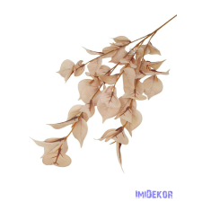  Őszi leveles ág 100 cm - Drapp dekorációs kellék